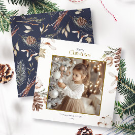 Julfotoport med Winter Mönster