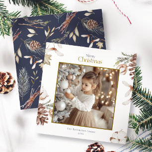 Julfotoport med Winter Mönster