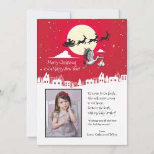 Julfotoportet Gravid Photo Helgdag Card Julkort