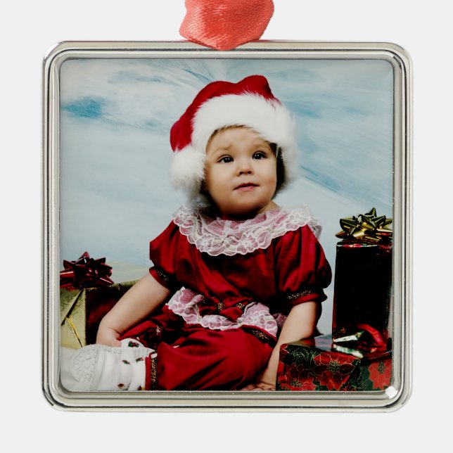 Julfotoprydnad Julgransprydnad Metall (Framsidan)