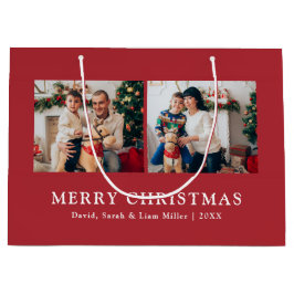 Julfotoutställning i påsar