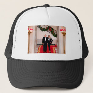 Julfotsteg President Donald Trump & Melania Keps