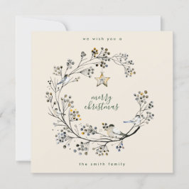 Julfrand 8 Fotokollage År för granskning Julkort