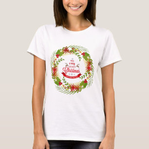Julfrand med Mistletoe Tee Shirt