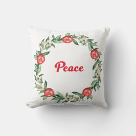 Julfrand med Rosa Blooms | Peace Pillow Kudde