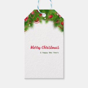 Julfrand och Röda Lökar och Presenter Presentetikett