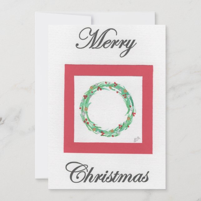 Julfransens "God jul" Julkort (Framsida)