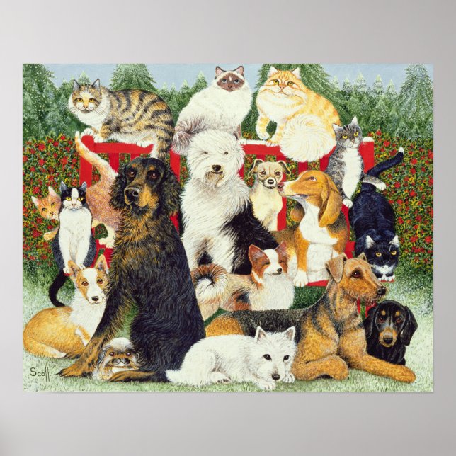 Julfred Poster (Framsidan)