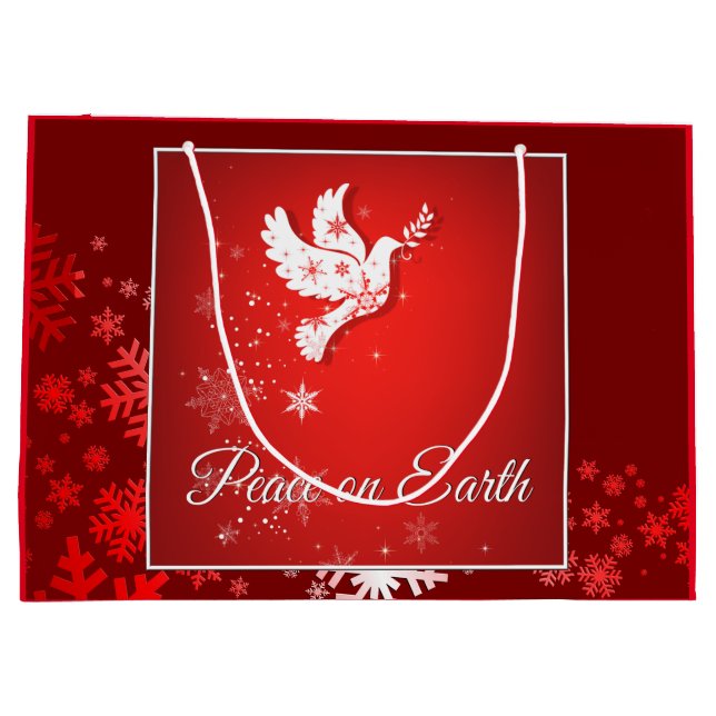 Julfredgåvan hänger lös stort (Baksidan)