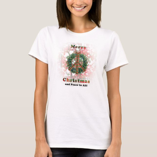 Julfredkran Tee Shirt (Framsida)