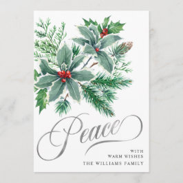 Julfrid Julgrenshälsning Julkort