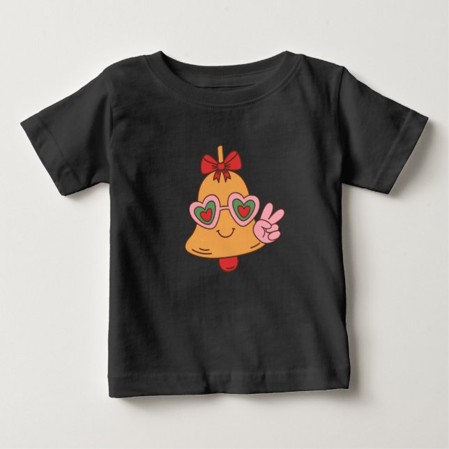 Julfridsklocka T Shirt (Framsida)