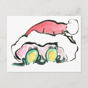 JulFrong fördubbling - Sumi-e Helg Vykort