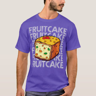 Julfruktkaka X Mas Food for A Fruitkaka Fläkt T Shirt