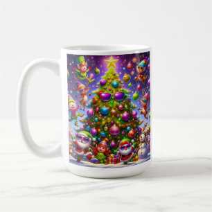 Julful sweater-design kaffemugg