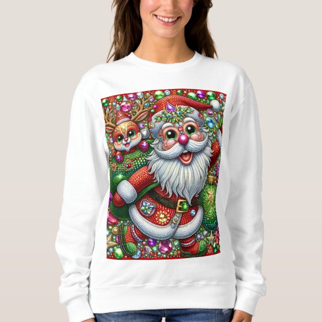 Julful sweater-design t shirt (Framsida)