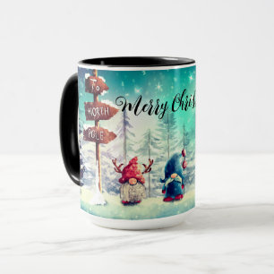 Julfunny Gnomes Mugg