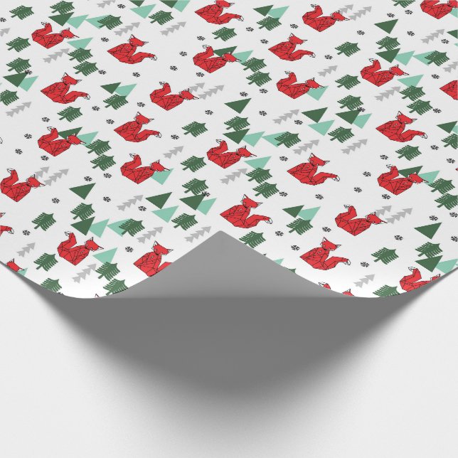 Julfusk, Helgdag vit Presentpapper (Hörn)