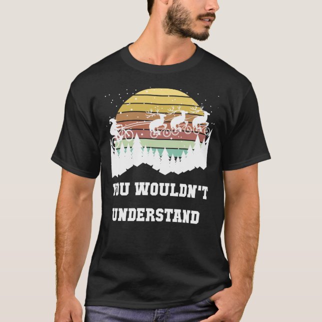 Julfusk MTB Cycling Mountain Bike T Shirt (Framsida)
