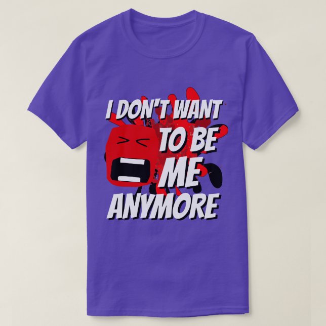 Julfusk Novelty ME ANYMORE TONÅRINGAR T Shirt (Design framsida)