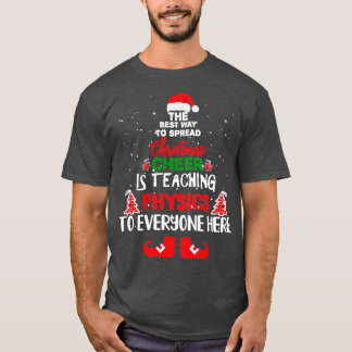 Julfysiker Elever Jullärare T Shirt