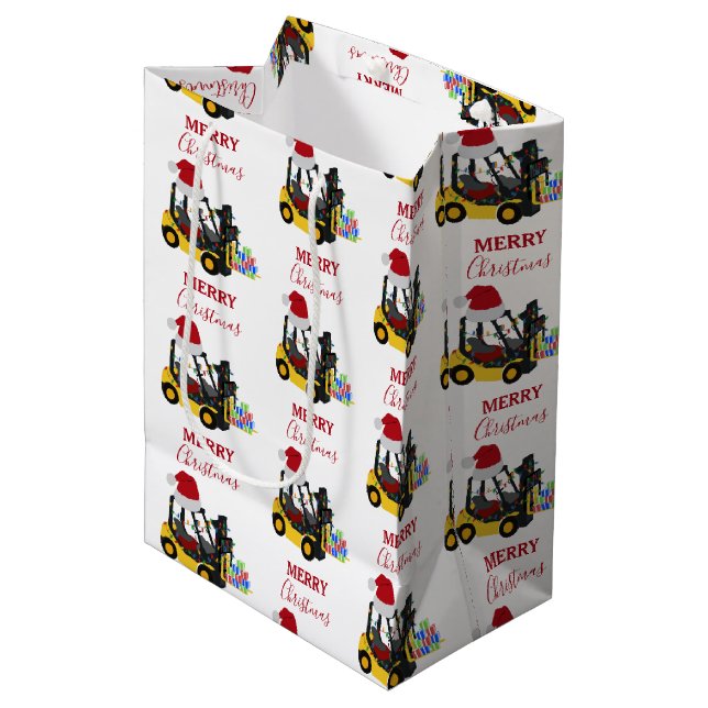 Julgaffeltruck  (Framsidan Vinklad)