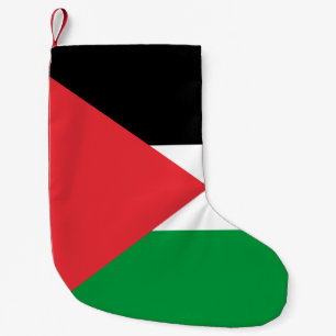 Julgallring med Palestinas Flagga Liten Julstrumpa
