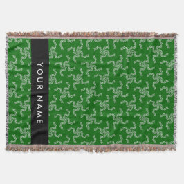 Julgarland, Grönt, ditt namn, Anpassa Filt