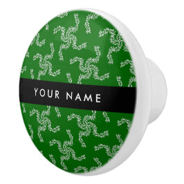 Julgarland, Grönt, ditt namn, Anpassa Knopp