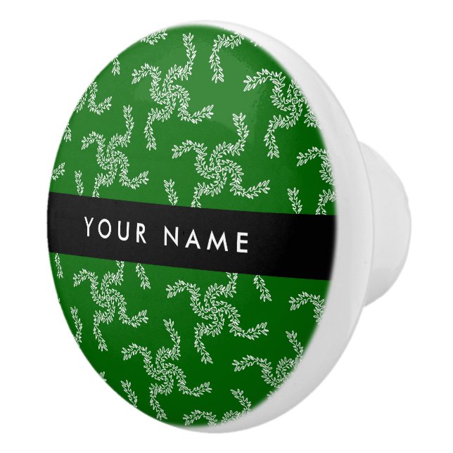 Julgarland, Grönt, ditt namn, Anpassa Knopp (Höger)