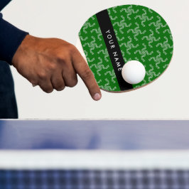 Julgarland, Grönt, ditt namn, Anpassa Pingisracket