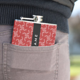 Julgarland, rött, ditt namn, Anpassa Fickplunta