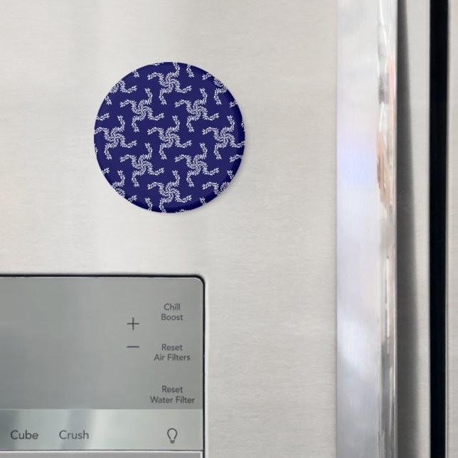 Julgarlandblått, Julens Dekoration, Julafton Magnet (In Situ (Fridge))