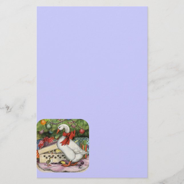 Julgäss Brevpapper (Framsida)