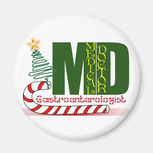 JULGASTROENTEROLOGIST MAGNET (Framsidan)