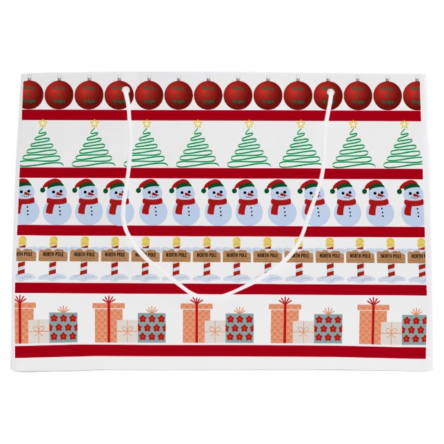 Julgåva, Bag (Framsidan)