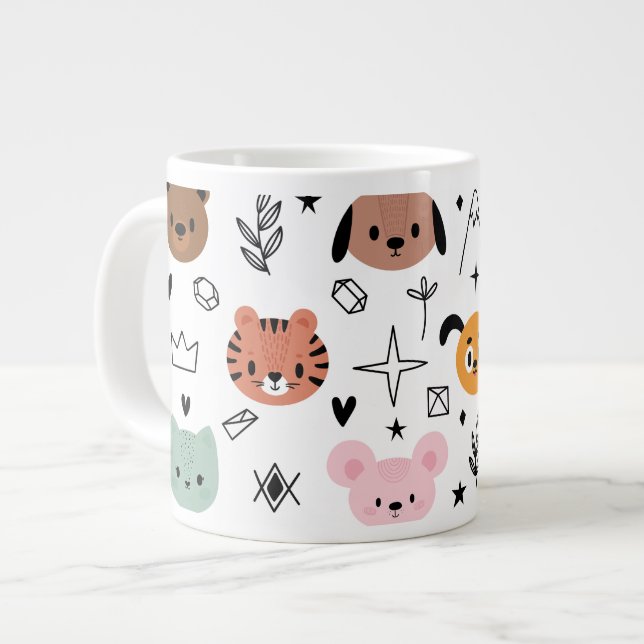 Julgåva Cute Jumbo Mugg (Framsida vänster)