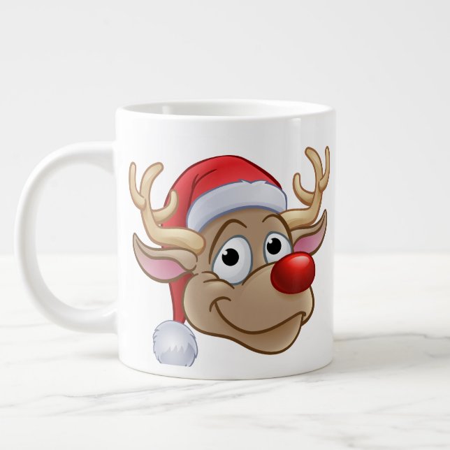 Julgåva Cute Jumbo Mugg (Vänster)