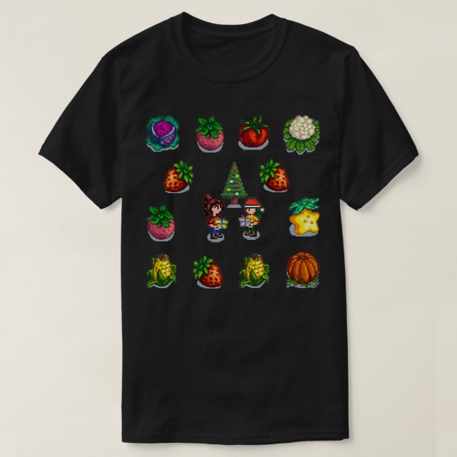 Julgåva från Stardew Valley T Shirt (Design framsida)