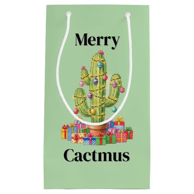 Julgåva, liten - Merry Cactmus (Framsidan)