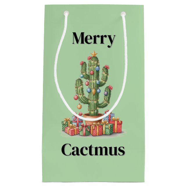 Julgåva, liten - Merry Cactmus (Framsidan)
