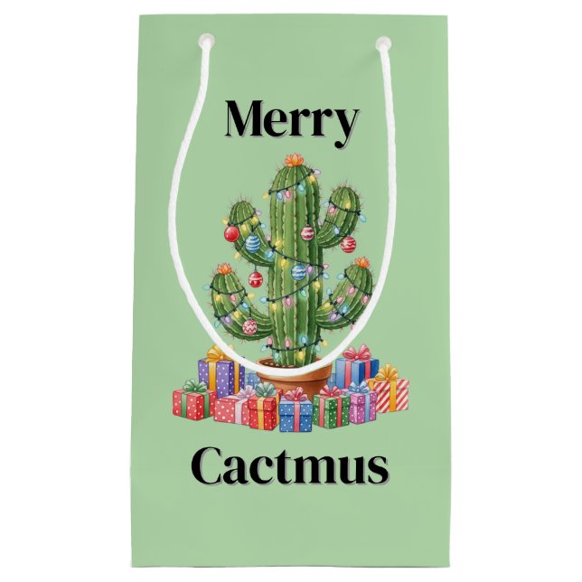 Julgåva, liten - Merry Cactmus (Framsidan)