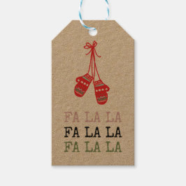 Julgåva Märkre. Helgdag Märkre, modern jul Presentetikett
