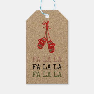 Julgåva Märkre. Helgdag Märkre, modern jul Presentetikett