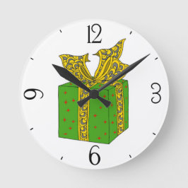 Julgåva Rund Klocka