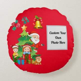 Julgåva-rundan Dekorativ kudde