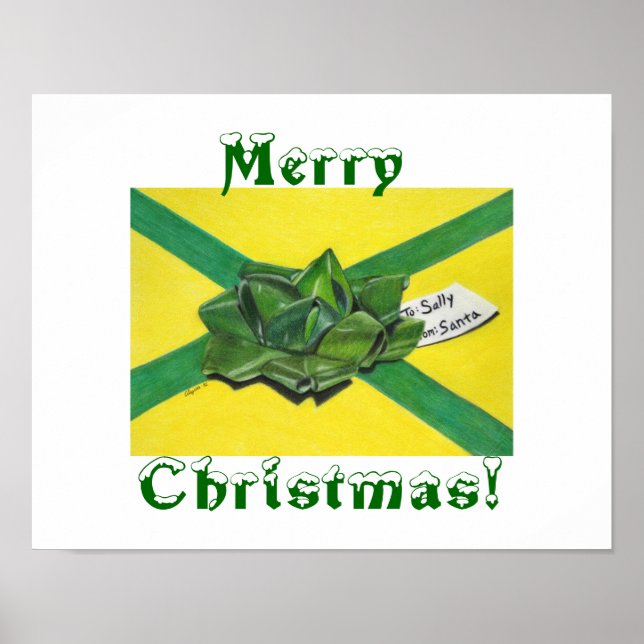 Julgåva Skriv ut Poster (Framsidan)
