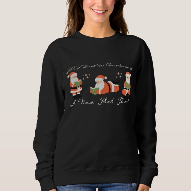 Julgåva till Bok Älskare T Shirt (Framsida)