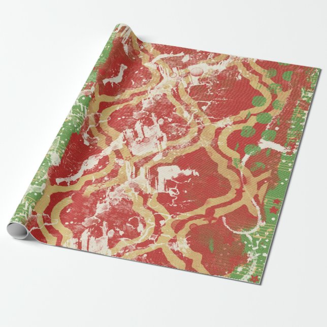 Julgåvainpackning Presentpapper (Utrullad)