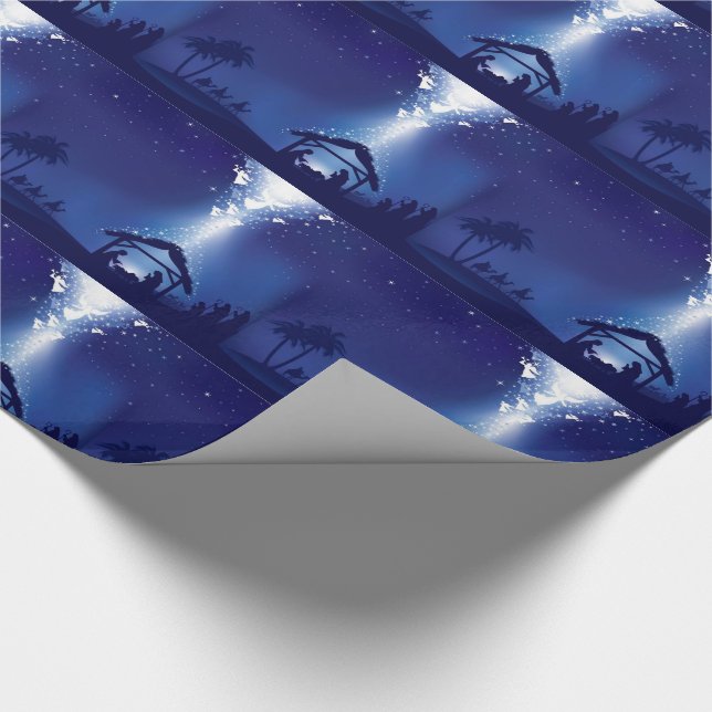 Julgåvasjal/Manger Presentpapper (Hörn)